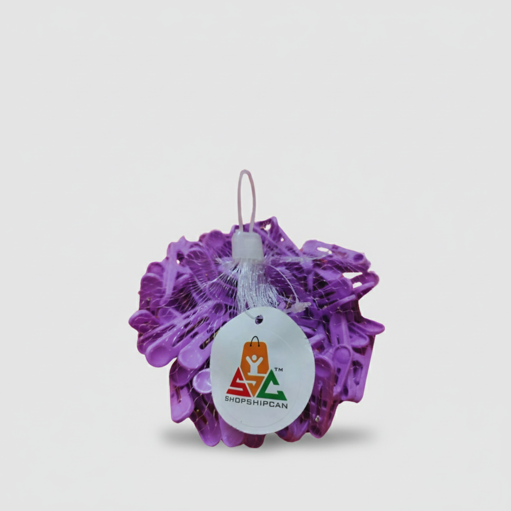 50 pcs premium plastic cloth clips