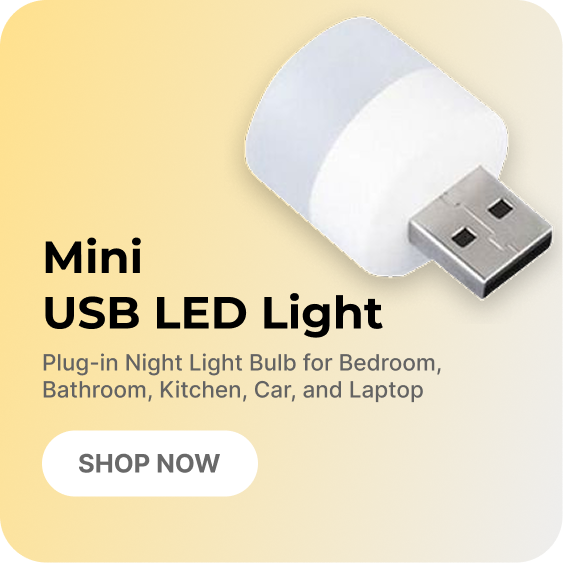 mini usb led light