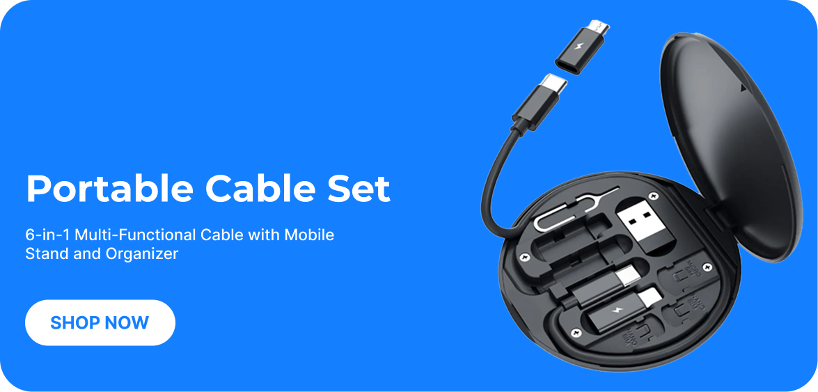 portable cable set