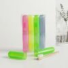 Plastic Toothbrush Container Cover Cap Holder Pack of 4 Multicolor Travel Brush Cap